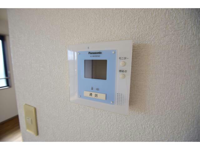 セキュリティ　相手を確認できるTVモニターホン！