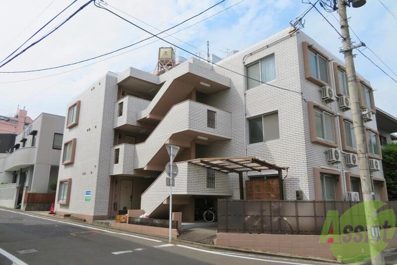 建物外観　仙台市若林区二軒茶屋「メイプル松島」