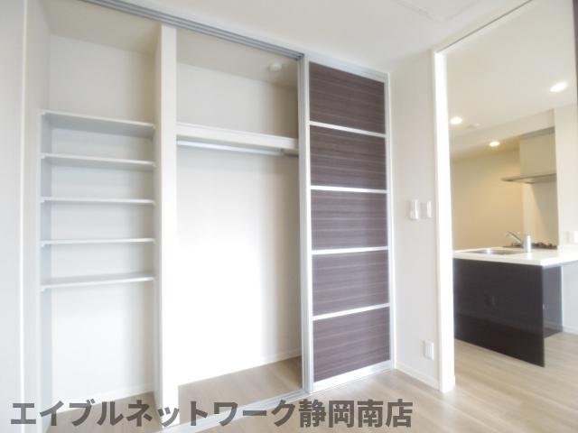 収納　大きなスペースがあり、収納には困りません