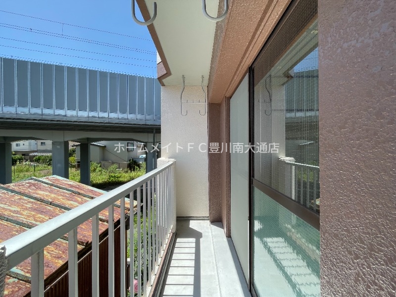 バルコニー　同型別部屋写真