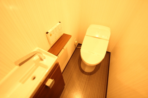 トイレ　※別号室の写真です