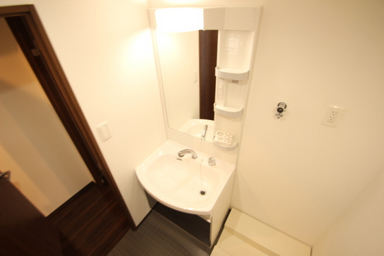 洗面設備　※別号室の写真です