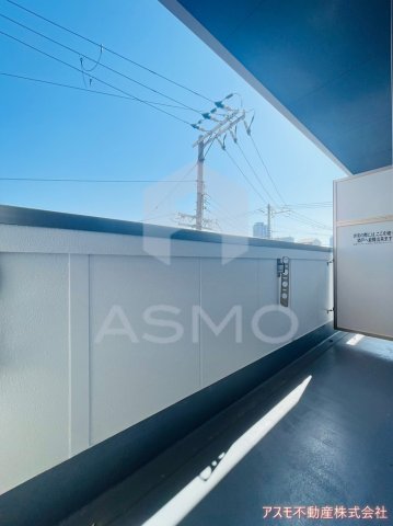 バルコニー　同マンション別部屋参考写真