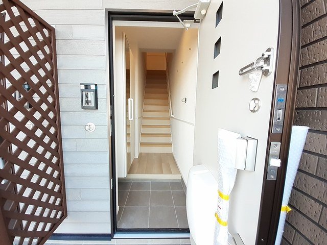 玄関　ゆったりとした玄関です