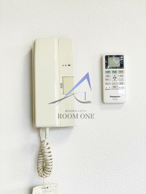 セキュリティ　インターホンです。