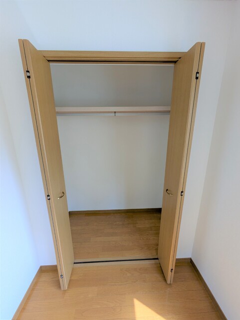 収納　洋室にあるクローゼット