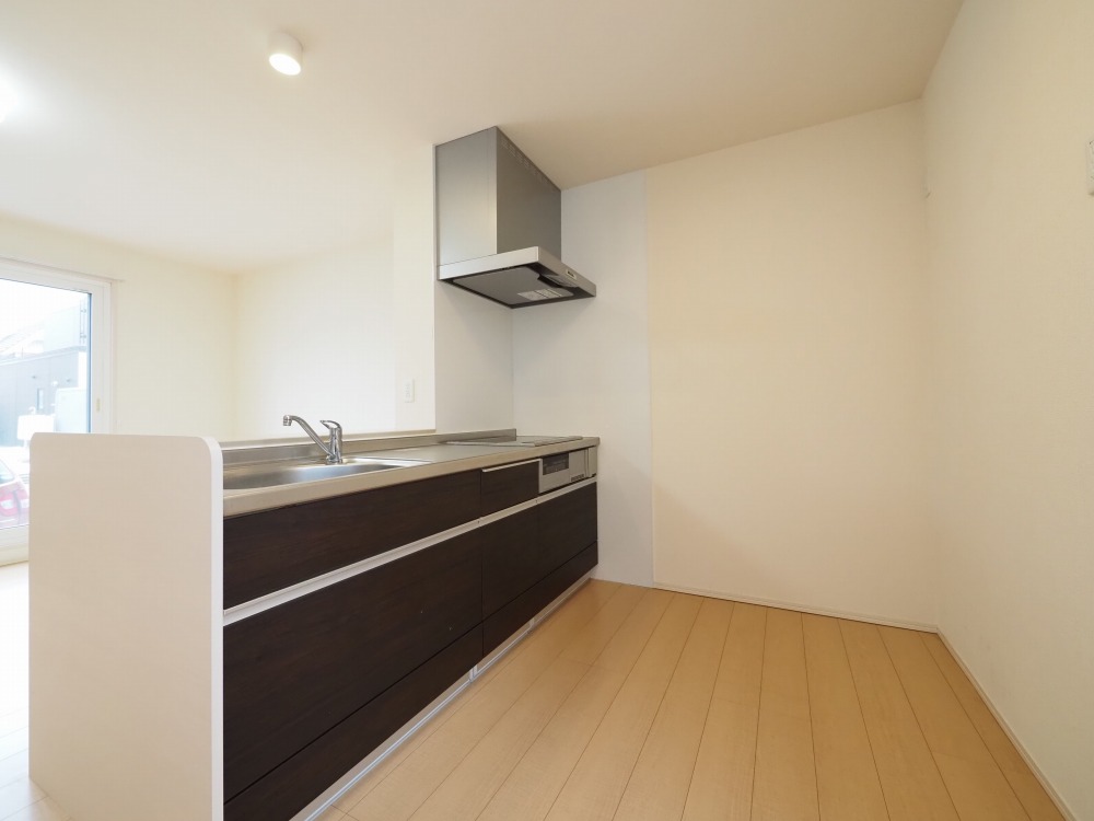 キッチン　嬉しいシステムキッチン付きです♪コンロを買わなくてもOK♪