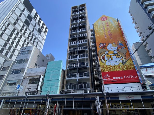 建物外観　La Douceur難波東（ラ・ドゥセール難波東）　外観