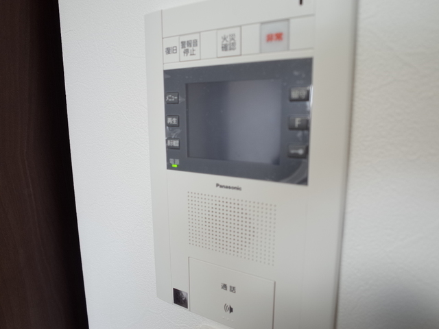 セキュリティ　来客の方が見えて安心、ＴＶモニターホン。
