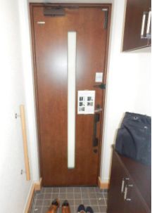 玄関　ゆったりとした玄関です