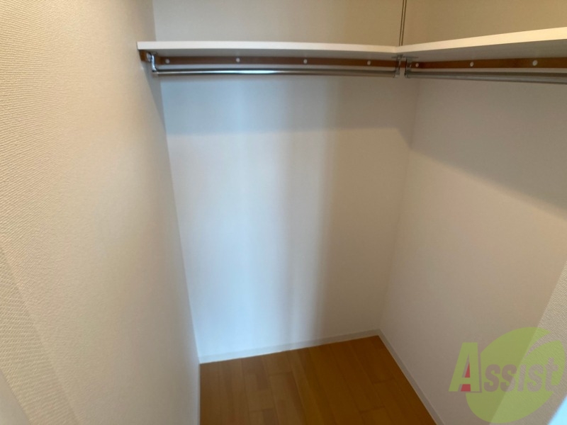 収納　クローゼットがありました。お洋服や荷物はここへ