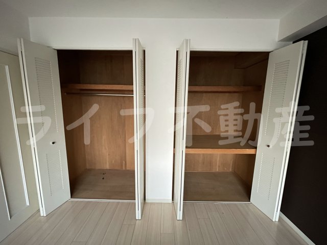 収納　十分な収納スペースがあります