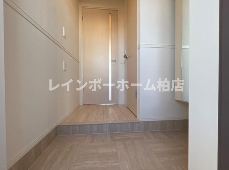 玄関　明るい玄関です