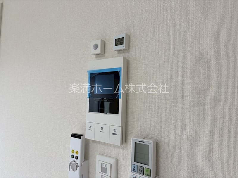 セキュリティ　モニターホンで安心♪