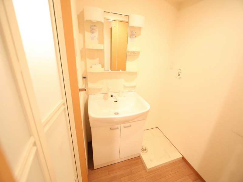 洗面設備　脱衣所　独立洗面台（シャンプードレッサー付）