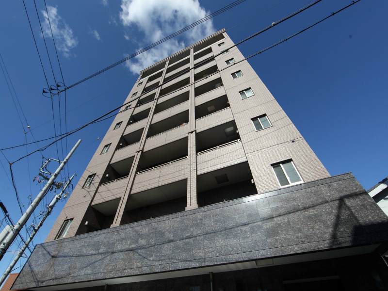 建物外観　外観　防犯カメラ付　オートロック付