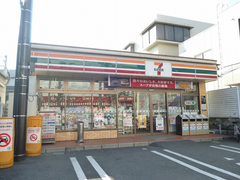 コンビニ　セブンイレブン 京都JR円町駅前店（コンビニ）まで424m