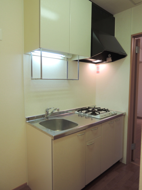 キッチン　★ガス２口付きシステムキッチン★