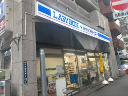 コンビニ　ローソン・スリーエフ 日本橋中洲店（コンビニ）まで383m