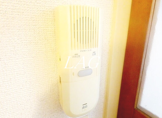 セキュリティ　インターホンです。