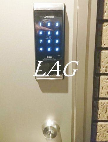 セキュリティ　電子キーです。