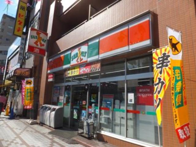 コンビニ　サンクス門前仲町店（コンビニ）まで202m