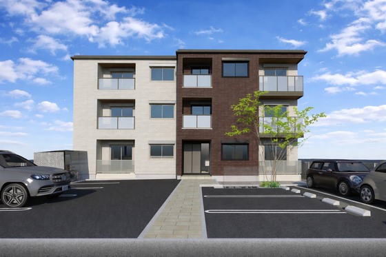 建物外観　外観パース