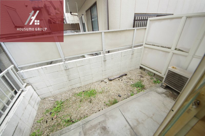 バルコニー　広々としたバルコニーです