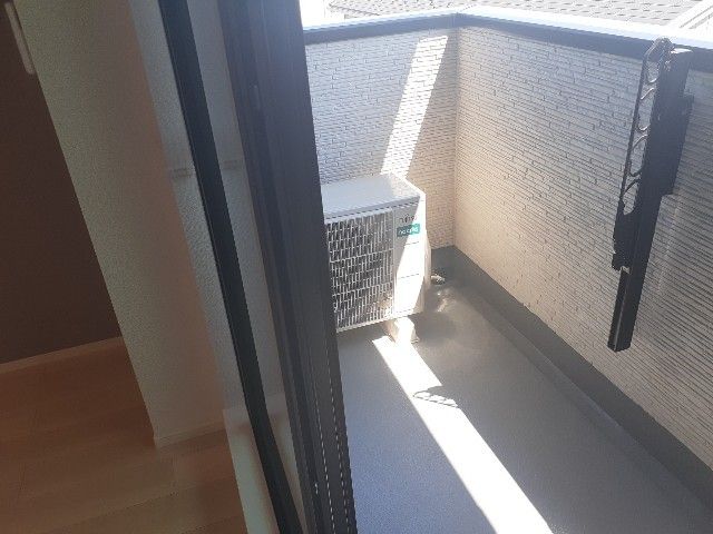 バルコニー　バルコニー付きです