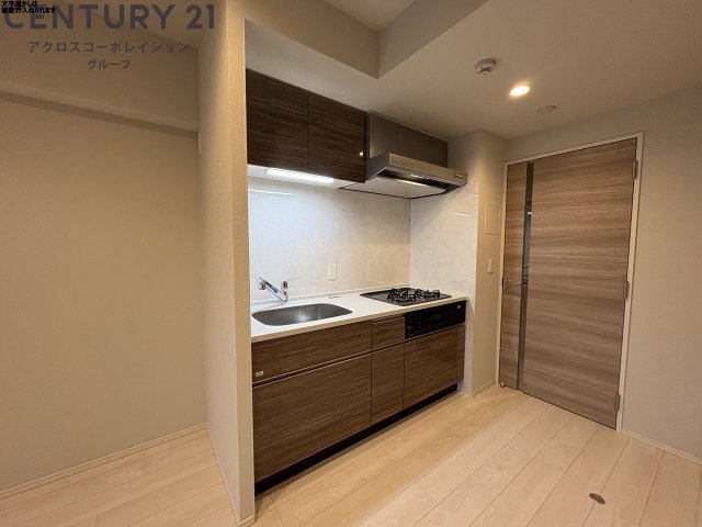 キッチン　ガスコンロ付きのシステムキッチン！