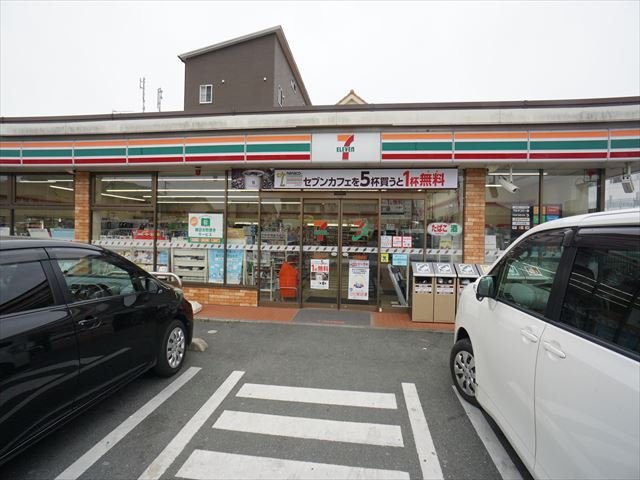 コンビニ　セブンイレブン　浜松船越町店（コンビニ）まで500m