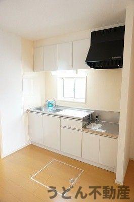 キッチン　うどん県のお部屋探しはうどん不動産へ うどんちゃんとLINE