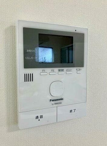 セキュリティ　安心のモニター付きインターホンです♪