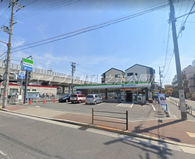 コンビニ　ファミリーマートあびこ駅西店（コンビニ）まで69m