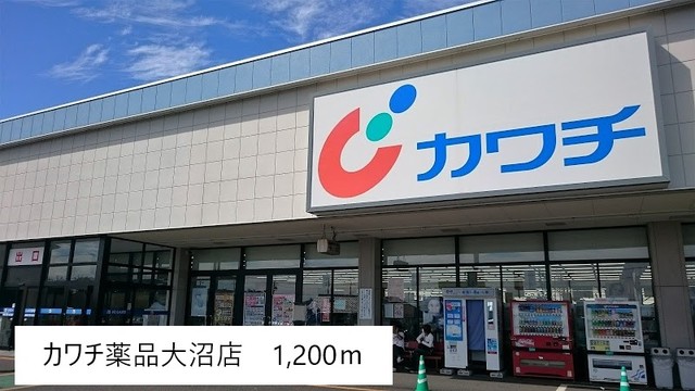ドラックストア　カワチ薬品大沼店（ドラッグストア）まで1200m