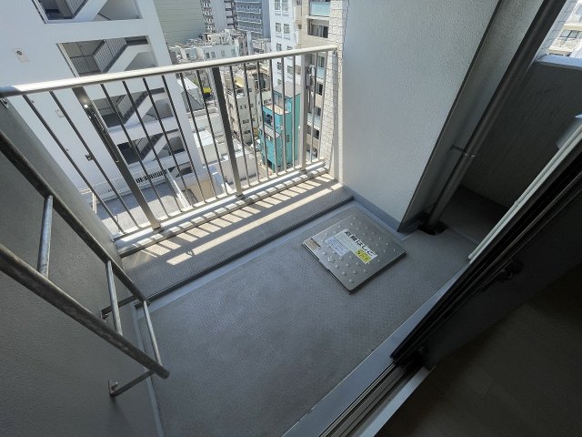 バルコニー　バルコニーがあります