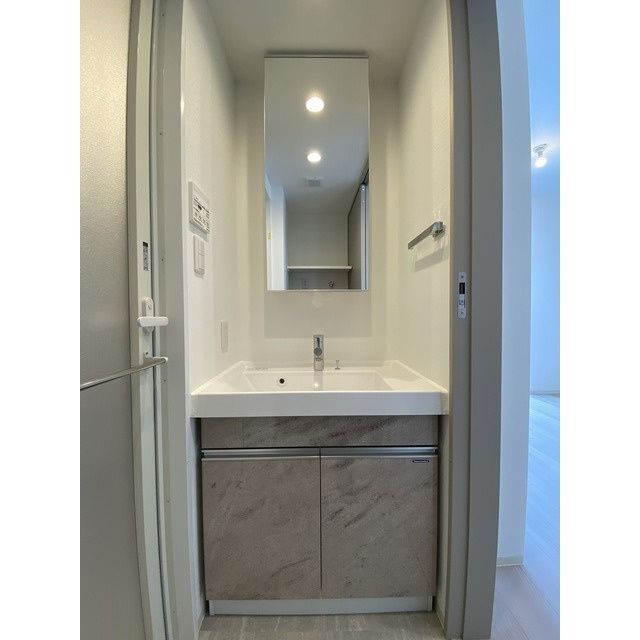 洗面設備　グランカーサ板橋本町　板橋区本町