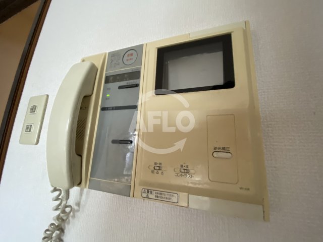 セキュリティ　フクエイ中之島　TVモニター付きインターホン