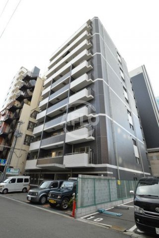 建物外観　南堀江アパートメントグランデ　おしゃれな外観