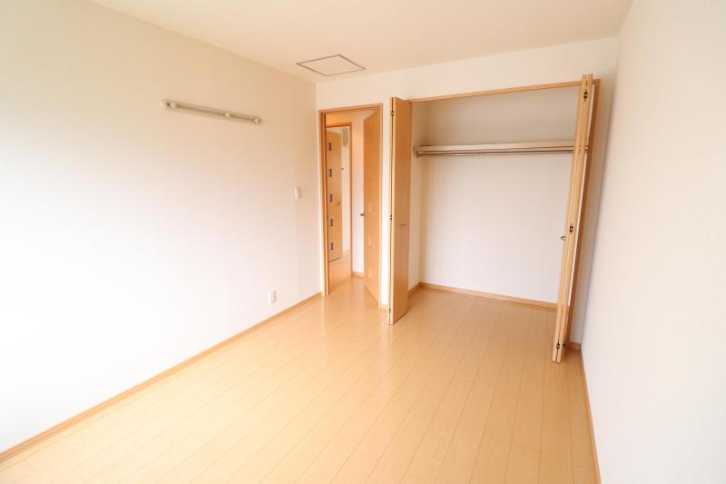 収納　北西洋室の収納とお部屋