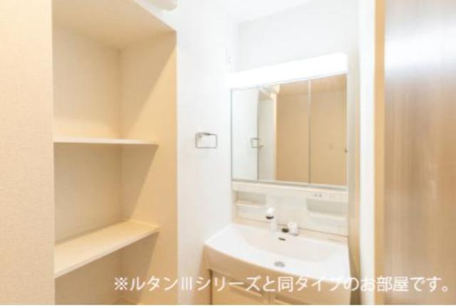 洗面設備　※建設中のため参考写真です。
