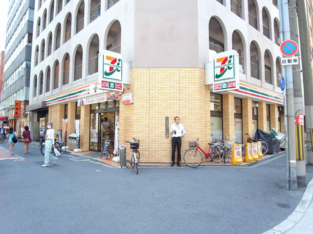 コンビニ　セブンイレブン大阪江之子島1丁目店（コンビニ）まで179m
