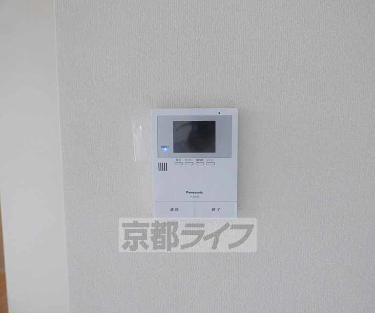 セキュリティ　来客も安心です。