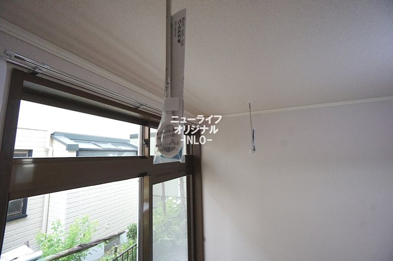 その他設備　雨の日や花粉の時期のお洗濯に欠かせない室内物干付き♪