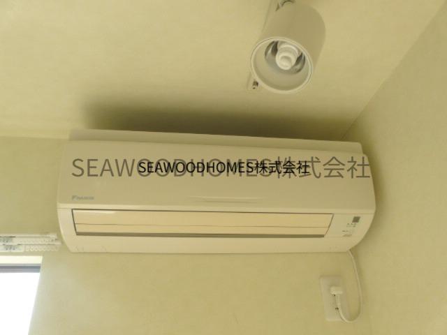 その他設備　エアコン標準装備。一年中快適な室温で過ごせる。