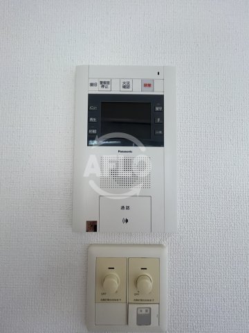 セキュリティ　レジュールアッシュ梅田WEST　モニター付きインターフォン