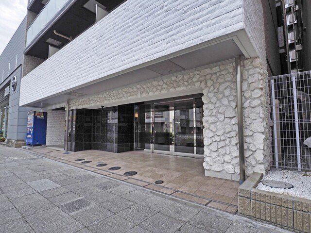 エントランス　分譲タイプです