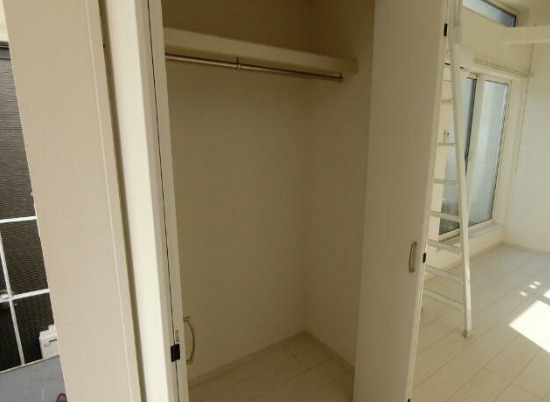 収納　クローゼットです