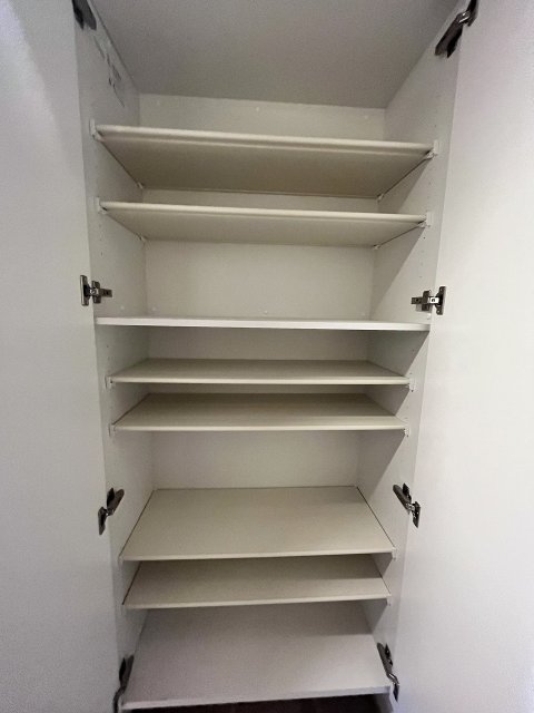 収納　同物件別号室のものです。