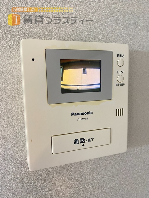 セキュリティ　来訪者の顔の見える安心感。